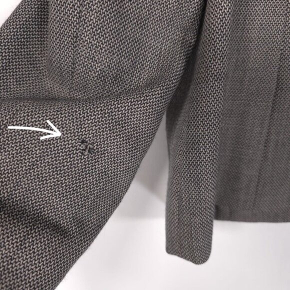 PENDLENTON 100% VIRGIN WOOL Women’s Full Zip Blazer Jacket Collared Size 10 - Picture 11 of 12